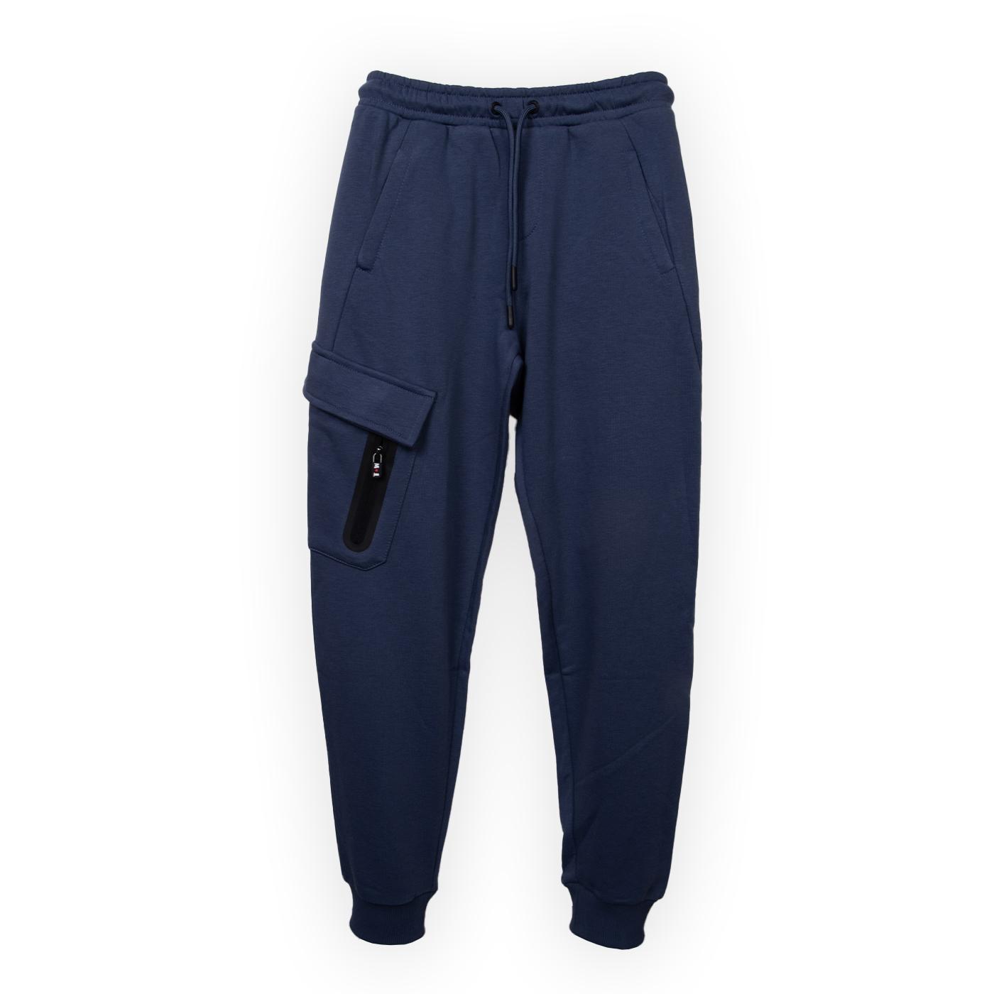 PANTALON BUZO NIÑO AZUL PILLIN (TVC510-25AZU) - 1