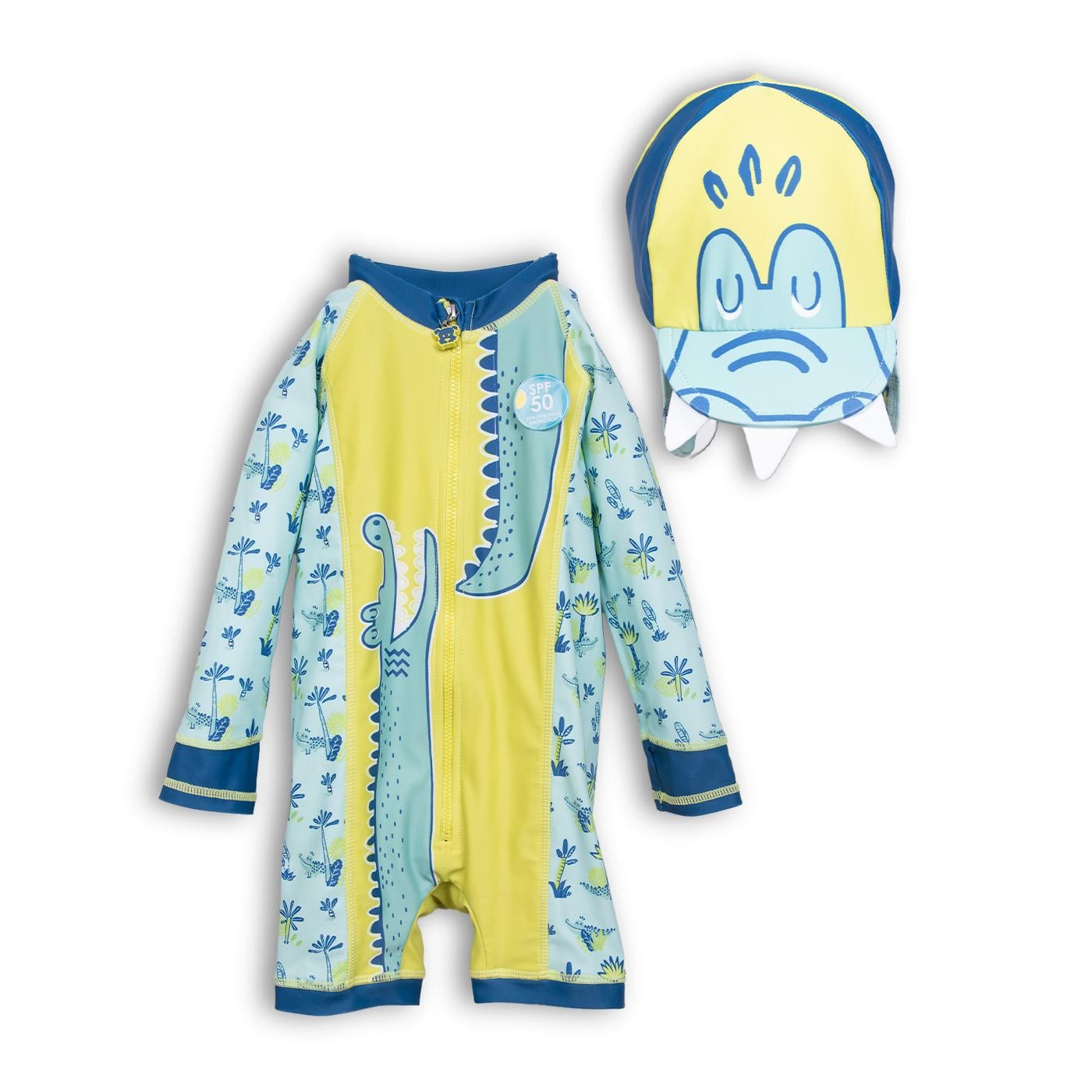 TRAJE DE BAÑO BEBE VERDE PILLIN (PVC851-25VER) - 1
