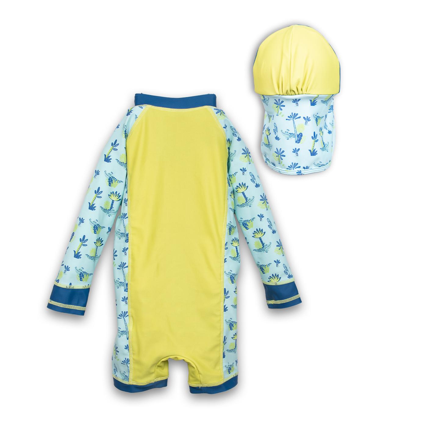 TRAJE DE BAÑO BEBE VERDE PILLIN (PVC851-25VER) - 4