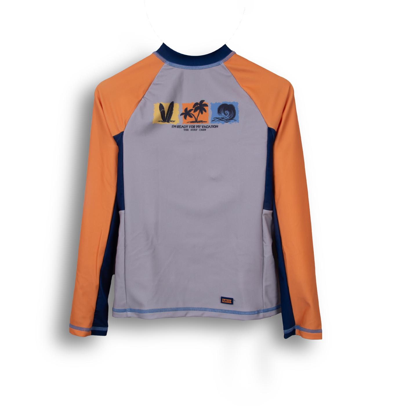 POLERA NIÑO GRIS PILLIN (PVC836-25GRI) - 1