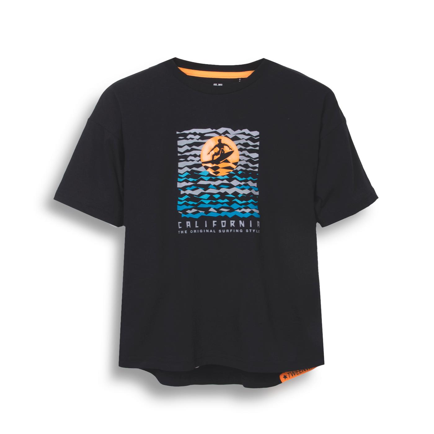 POLERA NIÑO NEGRO PILLIN (TVC620-25NEG) - 2