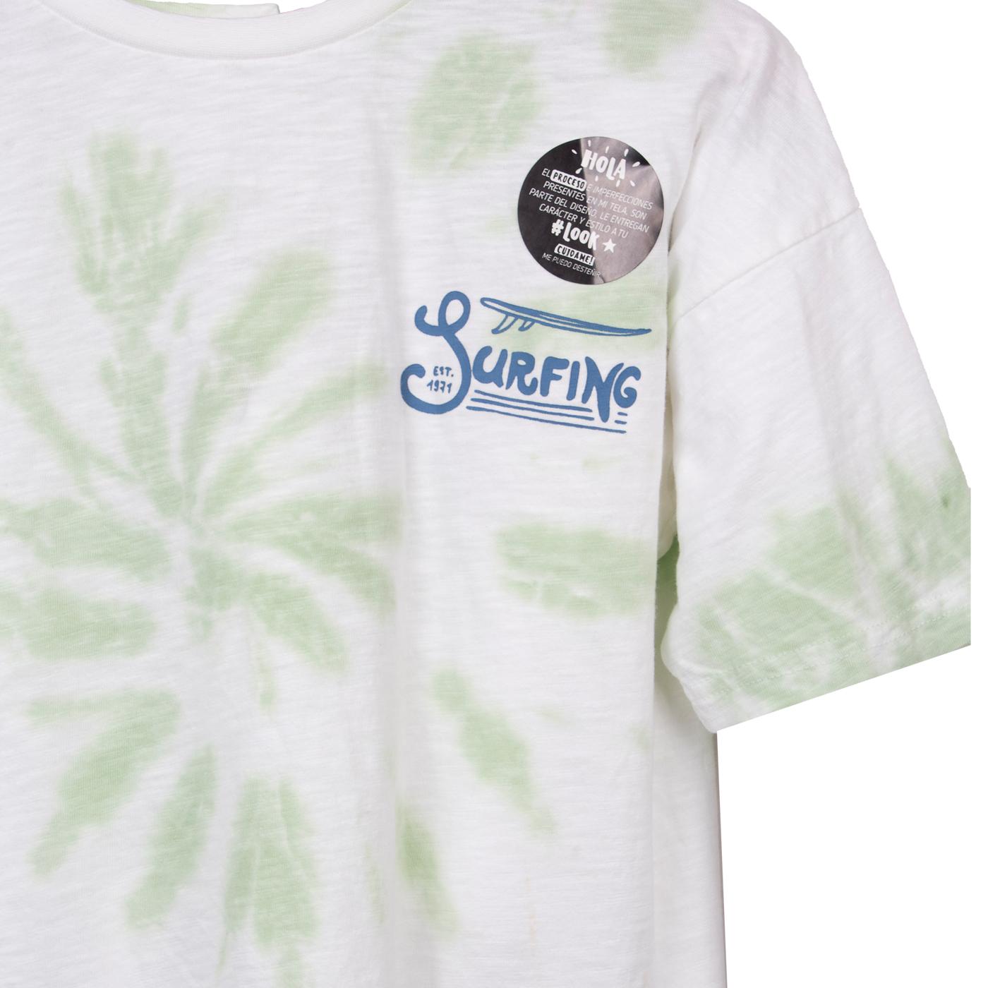 POLERA NIÑO VERDE PILLIN (TVC622-25VER) - 3