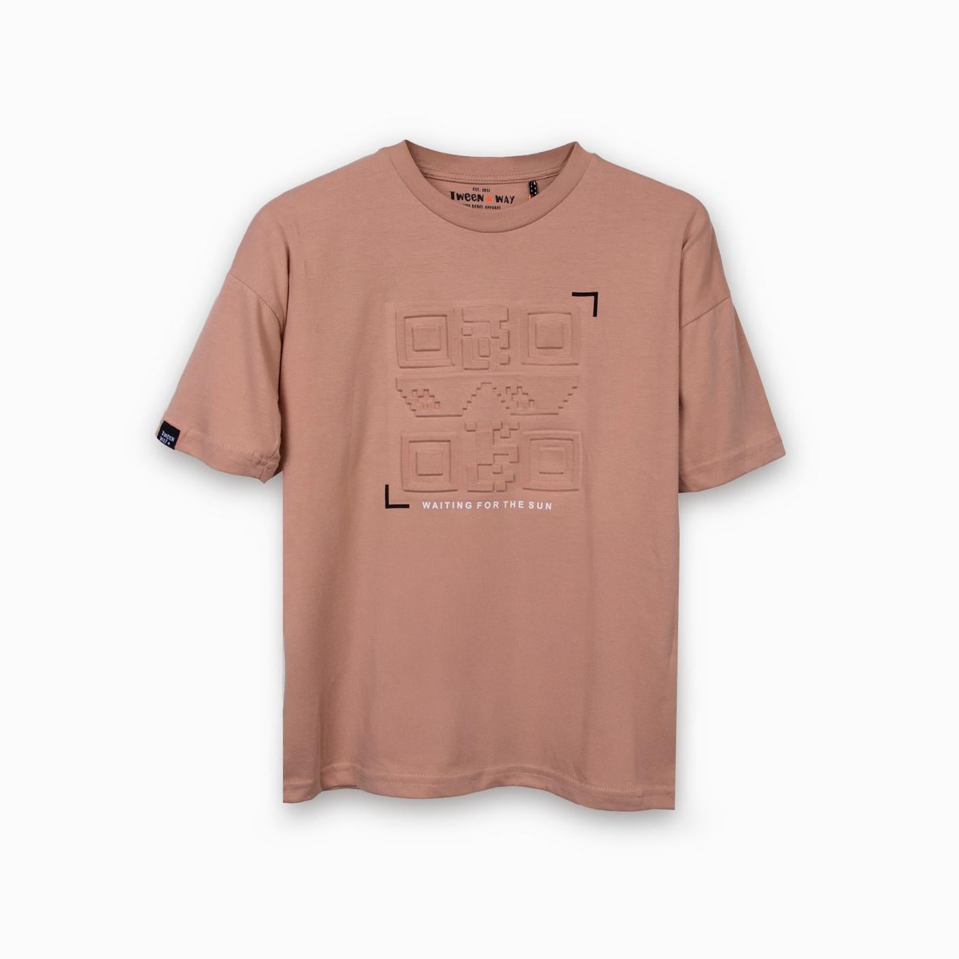 POLERA NIÑO CAFE  PILLIN (TVC616-25CAF) - 1