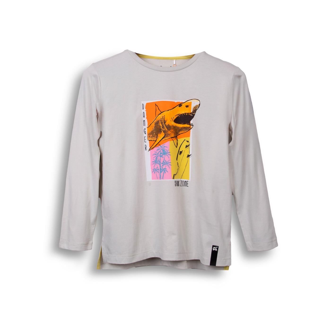 POLERA NIÑO GRIS PILLIN (PVC607-25GRI) - 1