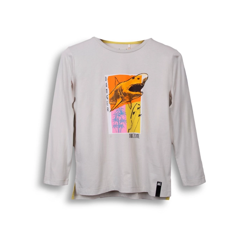 POLERA NIÑO GRIS PILLIN (PVC607-25GRI) - 1