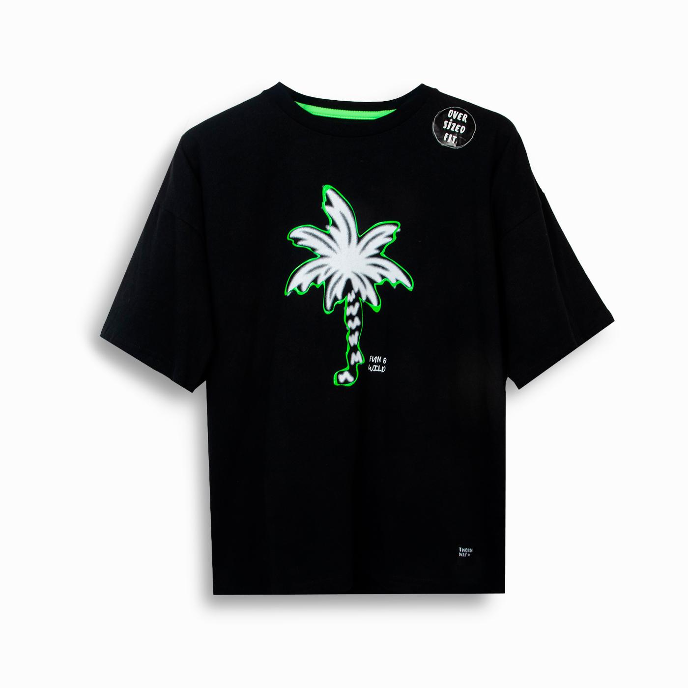 POLERA NIÑO NEGRO PILLIN (TVC610-25NEG) - 1