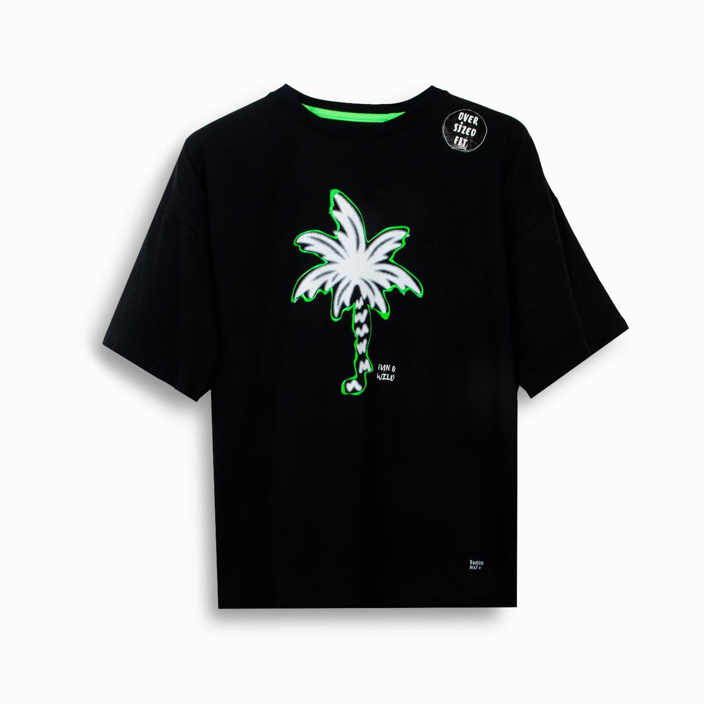 POLERA NIÑO NEGRO PILLIN (TVC610-25NEG) - 1