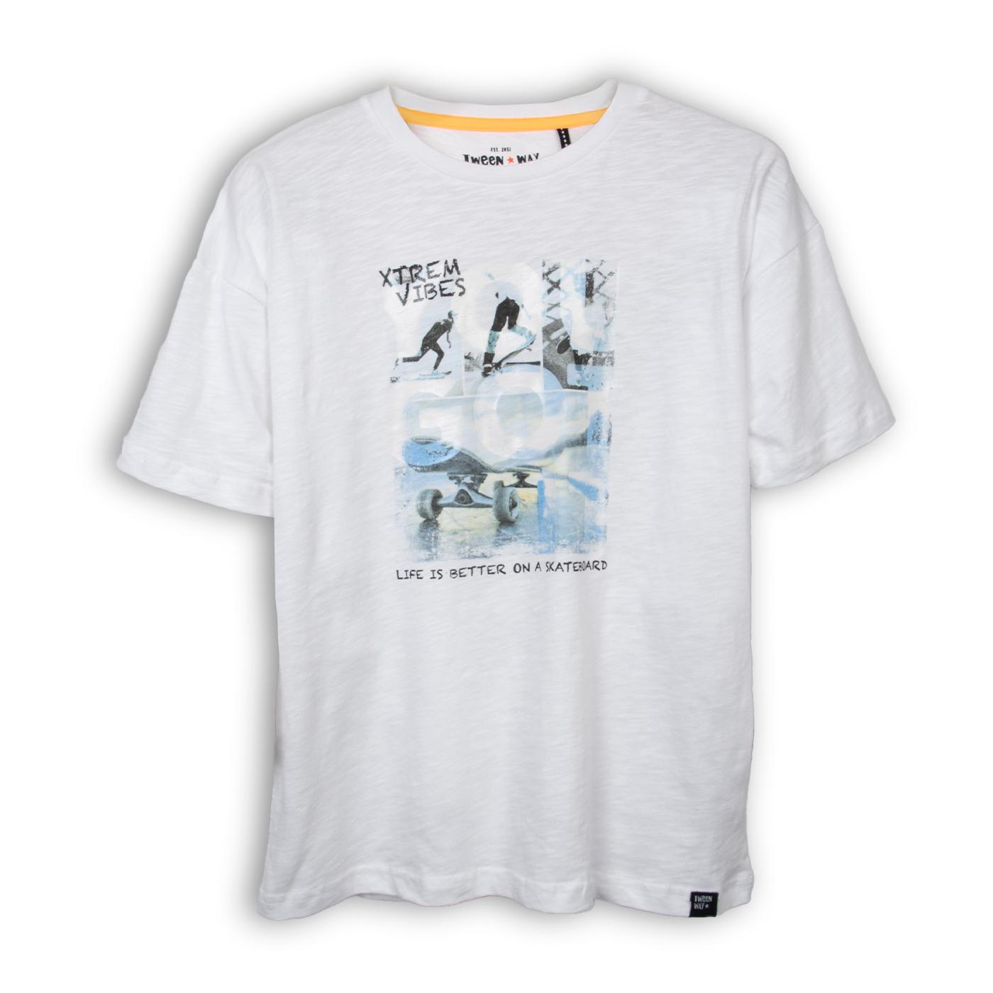 POLERA NIÑO BLANCO PILLIN (TVC621-25BCO) - 2