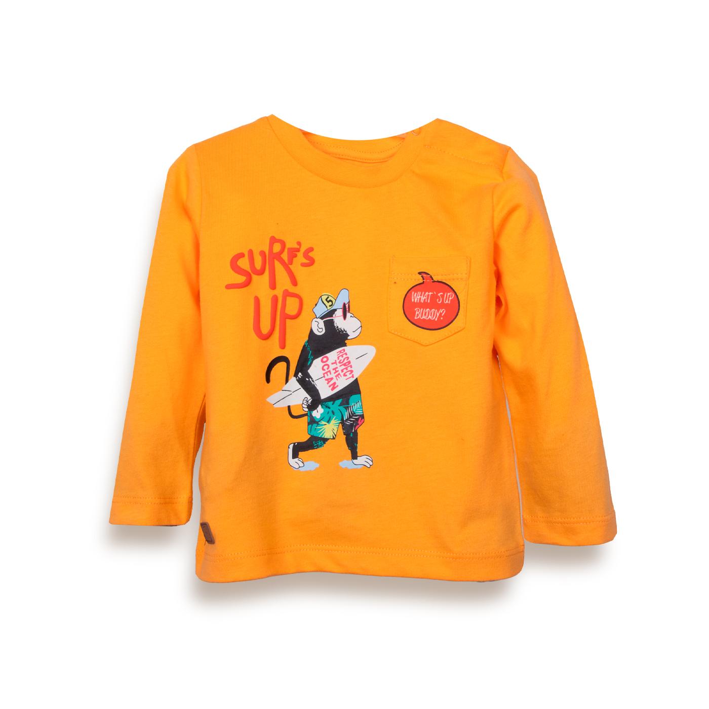 POLERA  NIÑO NARANJO PILLIN (PVC603-25NAR) - 1