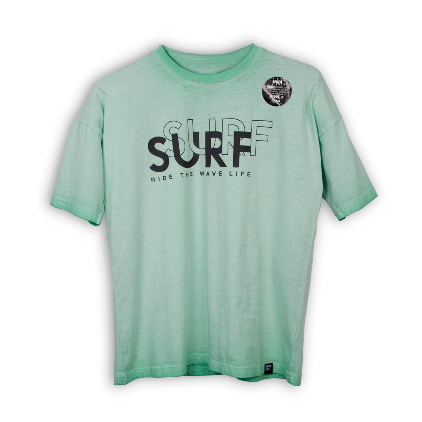 POLERA NIÑO VERDE PILLIN (TVC619-25VER) - 1
