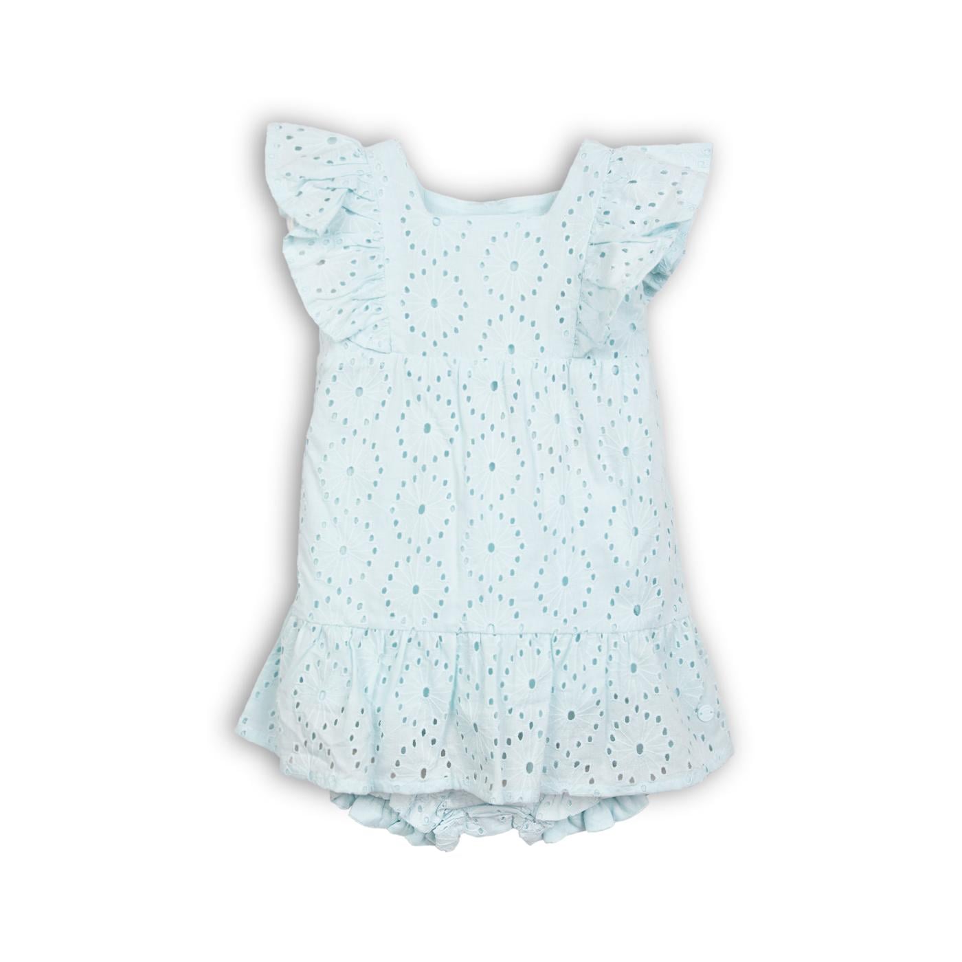 VESTIDO  NIÑA AQUA PILLIN (PVC827-25AQU) - 1
