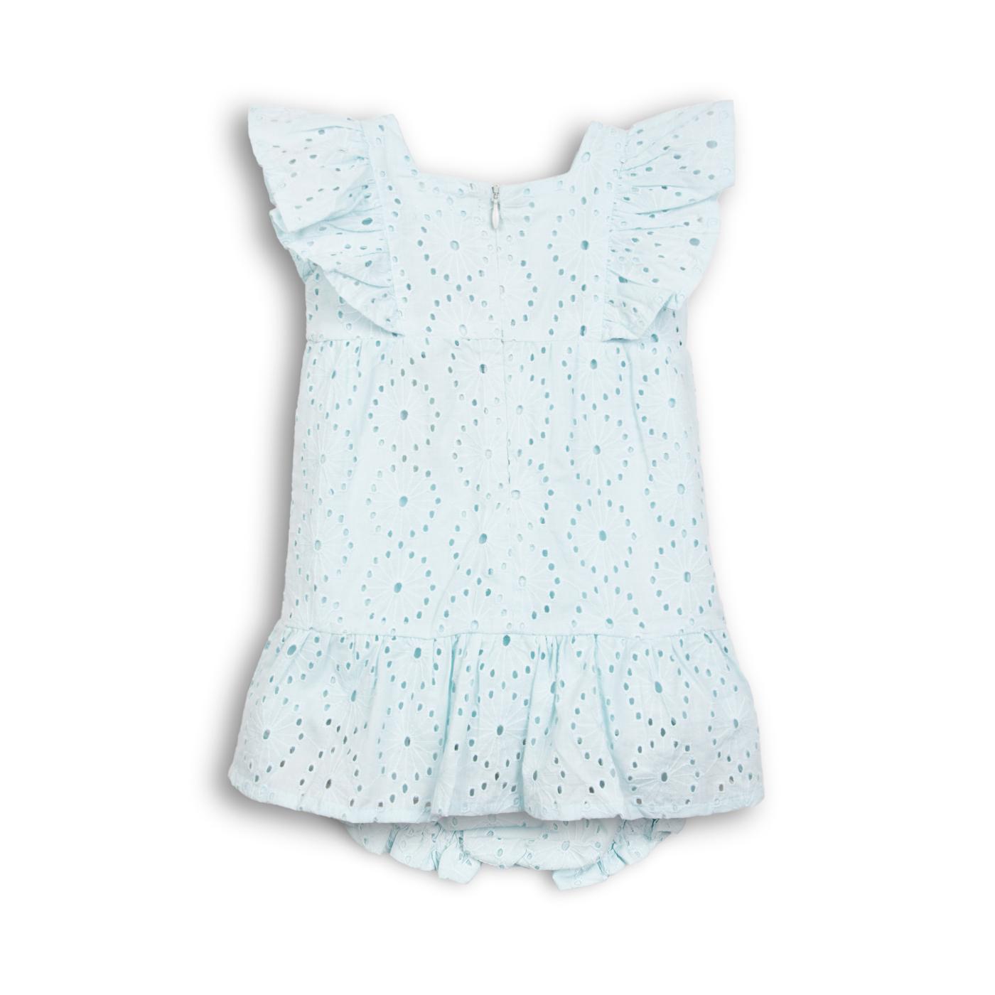 VESTIDO  NIÑA AQUA PILLIN (PVC827-25AQU) - 2