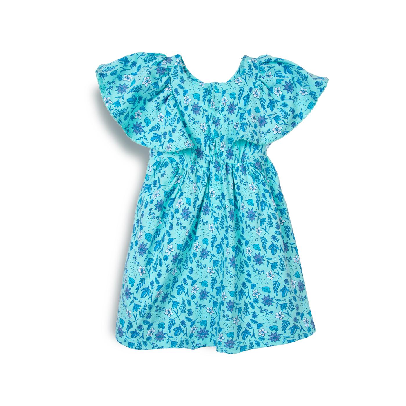 VESTIDO  NIÑA AQUA PILLIN (PVC613-25AQU) - 2