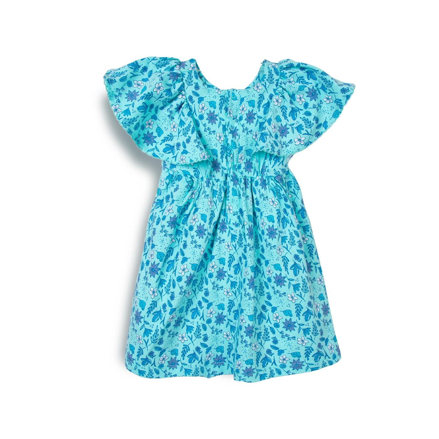 VESTIDO  NIÑA AQUA PILLIN (PVC613-25AQU) - 2