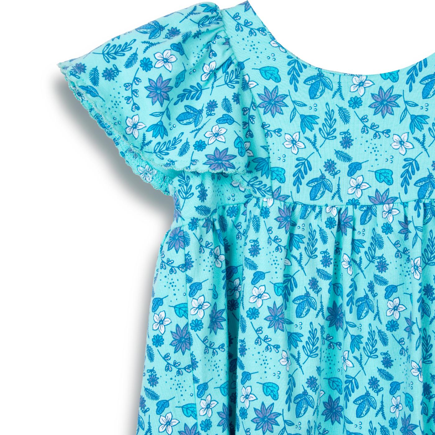 VESTIDO  NIÑA AQUA PILLIN (PVC613-25AQU) - 3