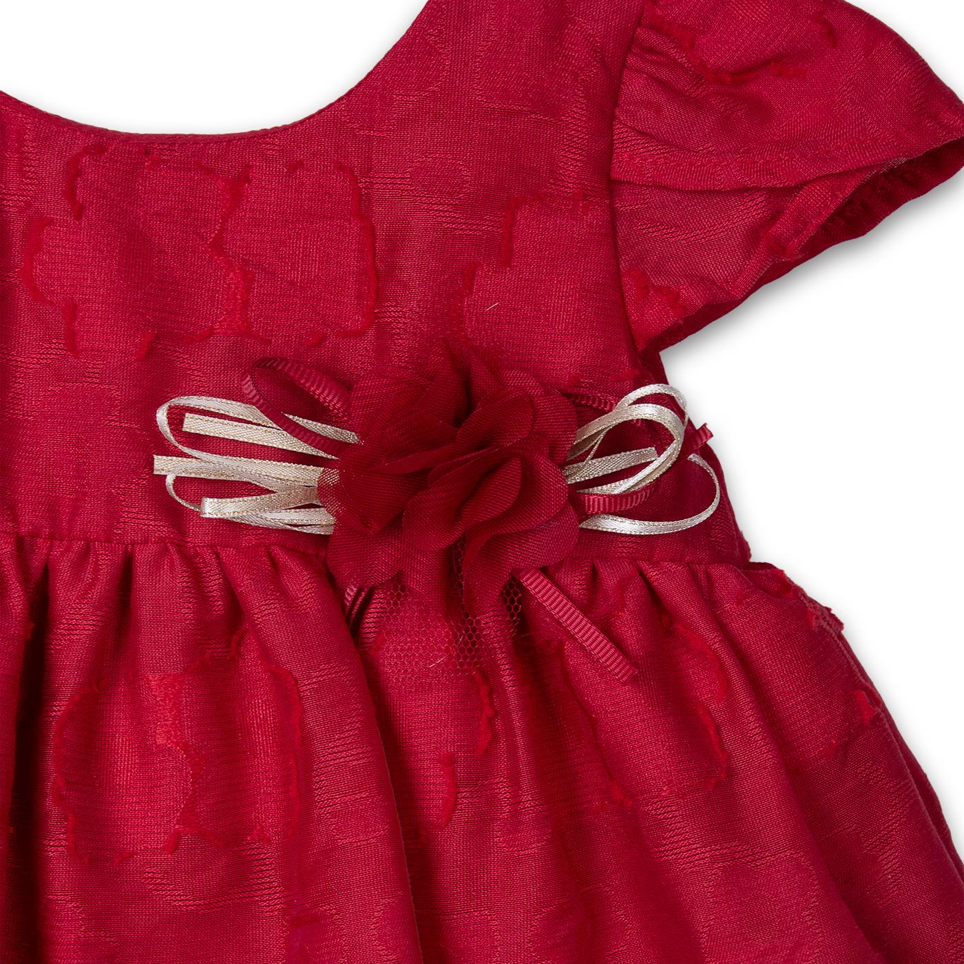 VESTIDO  NIÑA ROJO PILLIN (PVC845-25ROJ) - 3
