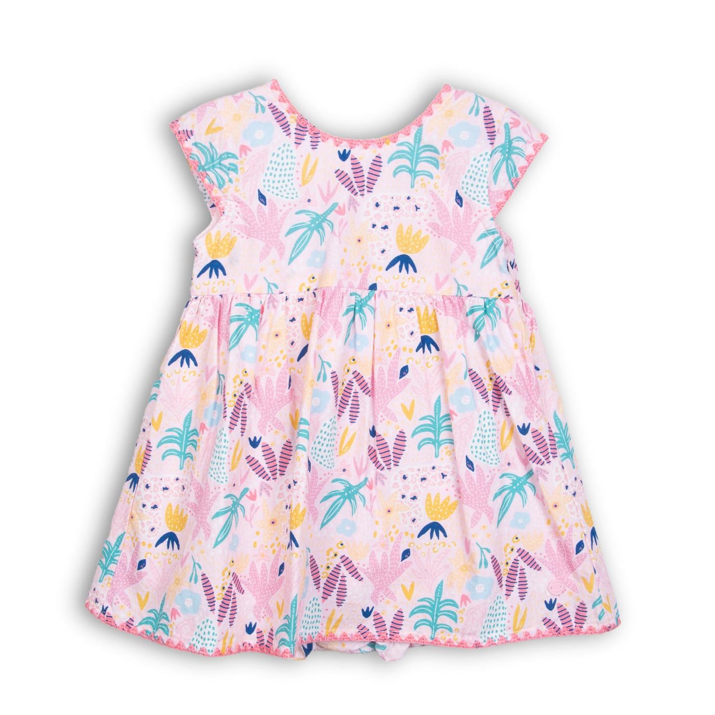 VESTIDO  NIÑA FUCSIA PILLIN (PVC828-25FUC) - 1