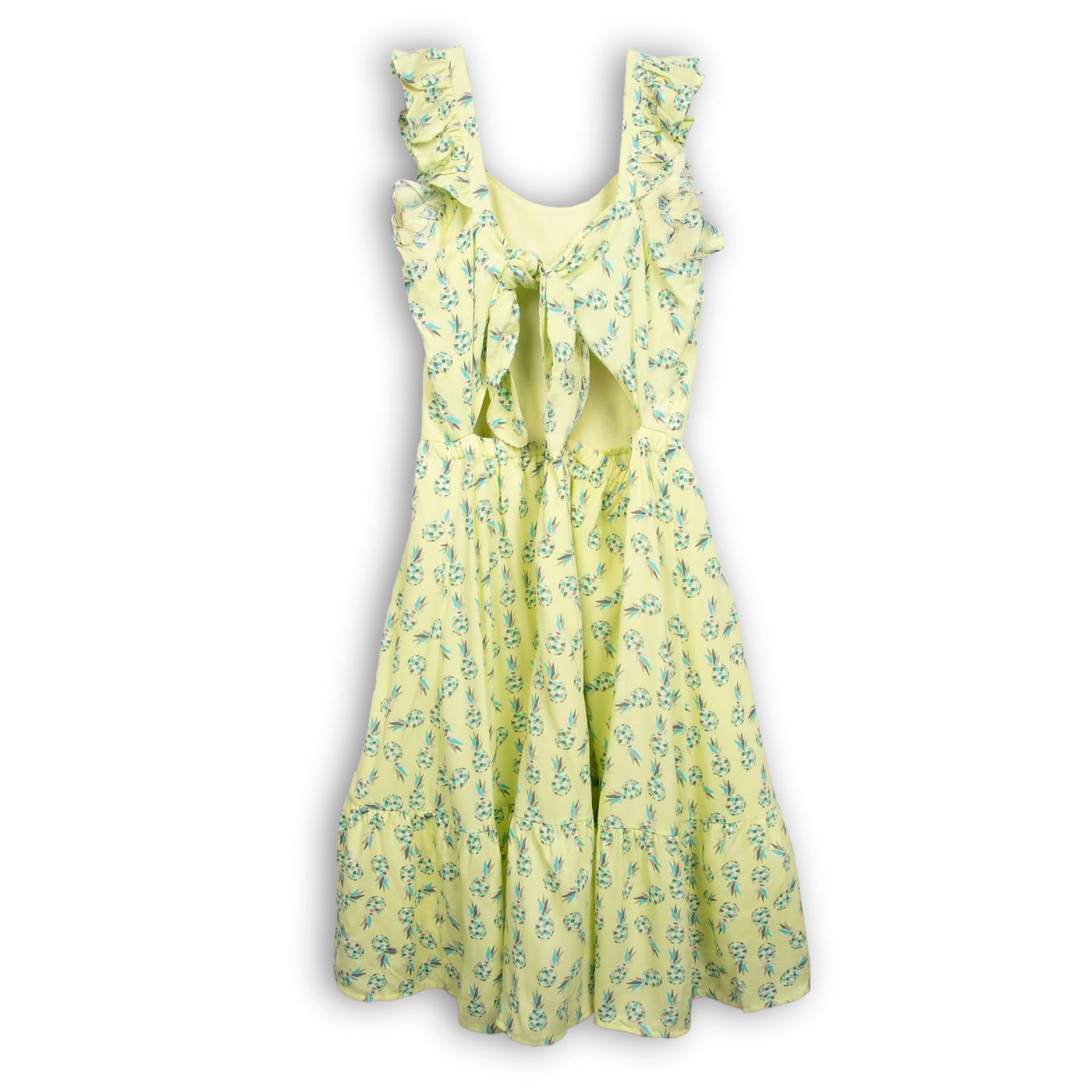 VESTIDO NIÑA AMARILLO PILLIN (PVC841-25AMA) - 3