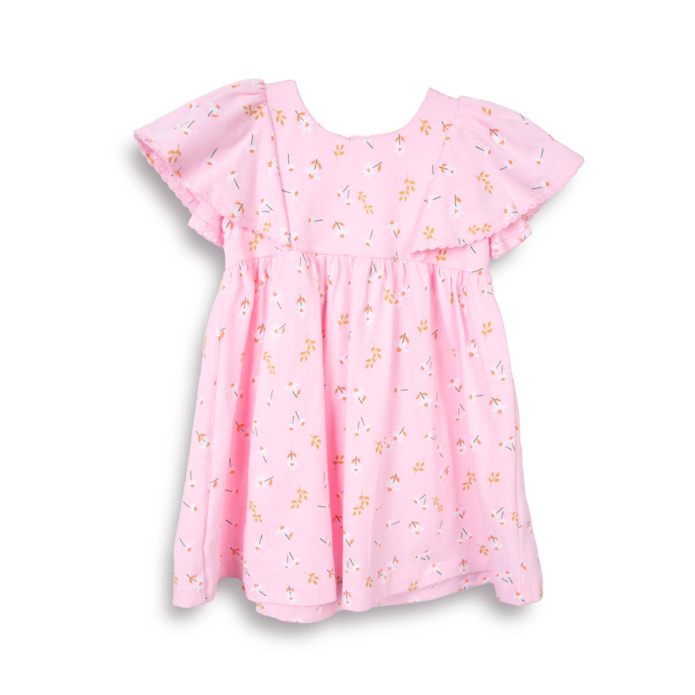 VESTIDO  NIÑA ROSADO PILLIN (PVC613-25ROS) - 1