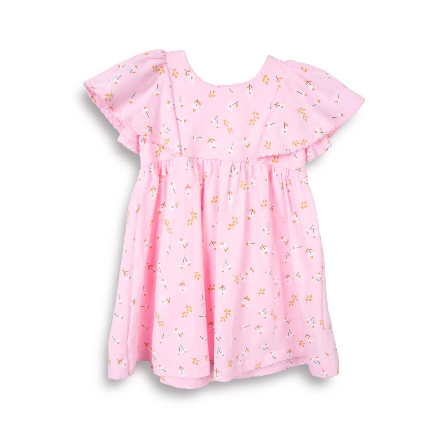 VESTIDO  NIÑA ROSADO PILLIN (PVC613-25ROS) - 1