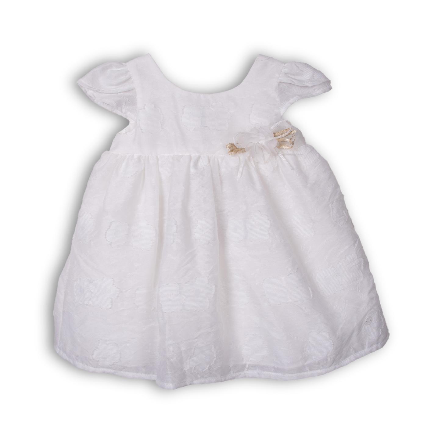 VESTIDO  NIÑA CRUDO PILLIN (PVC845-25CRU) - 1