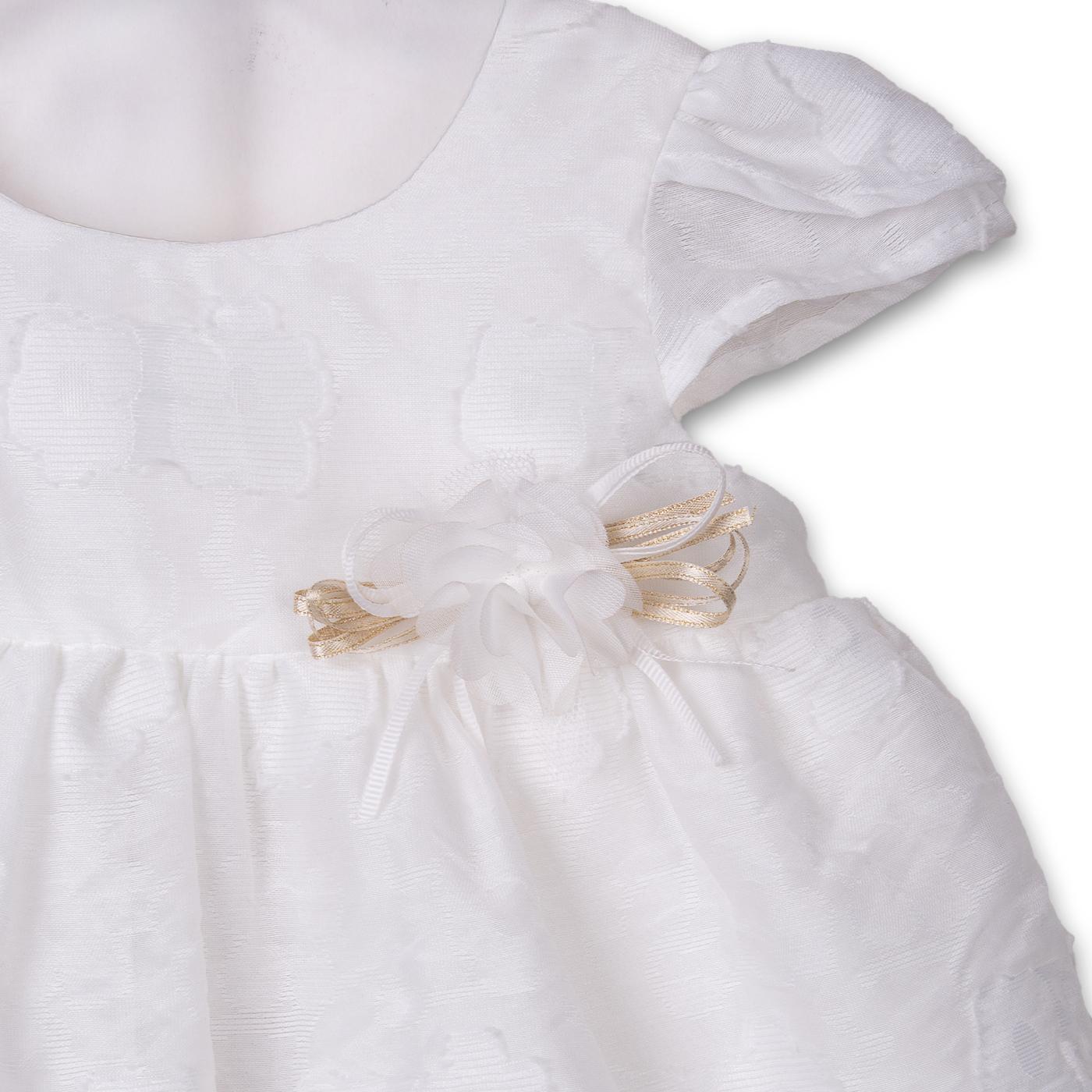 VESTIDO  NIÑA CRUDO PILLIN (PVC845-25CRU) - 3