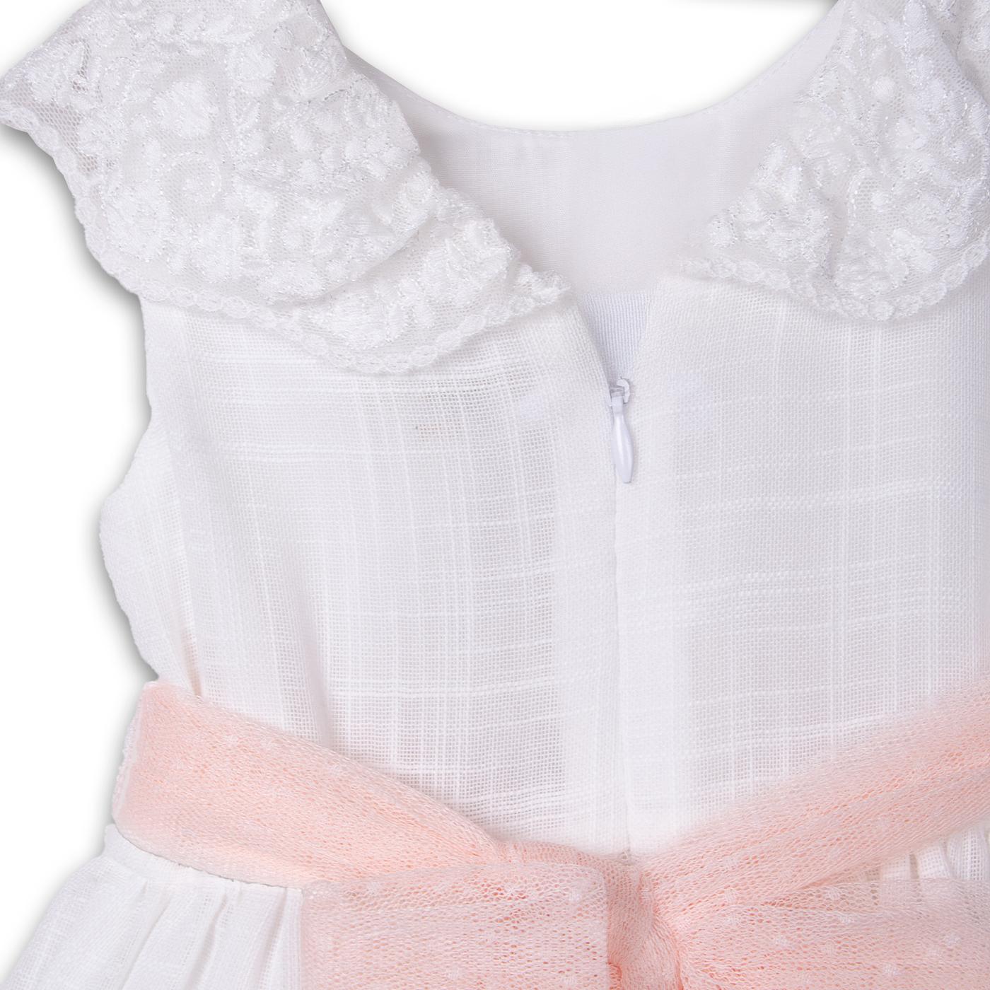 VESTIDO  NIÑA BLANCO PILLIN (PVC846-25BCO) - 4