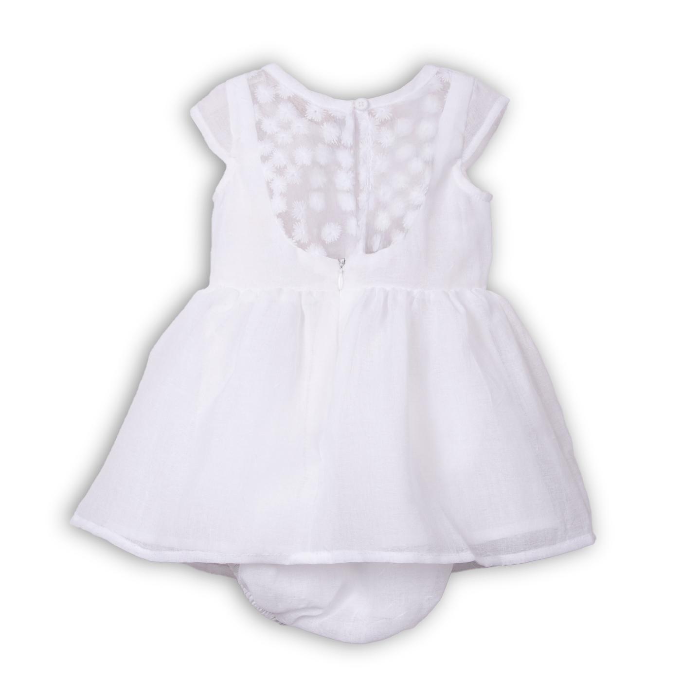 VESTIDO  NIÑA BLANCO PILLIN (PVC847-25BCO) - 2