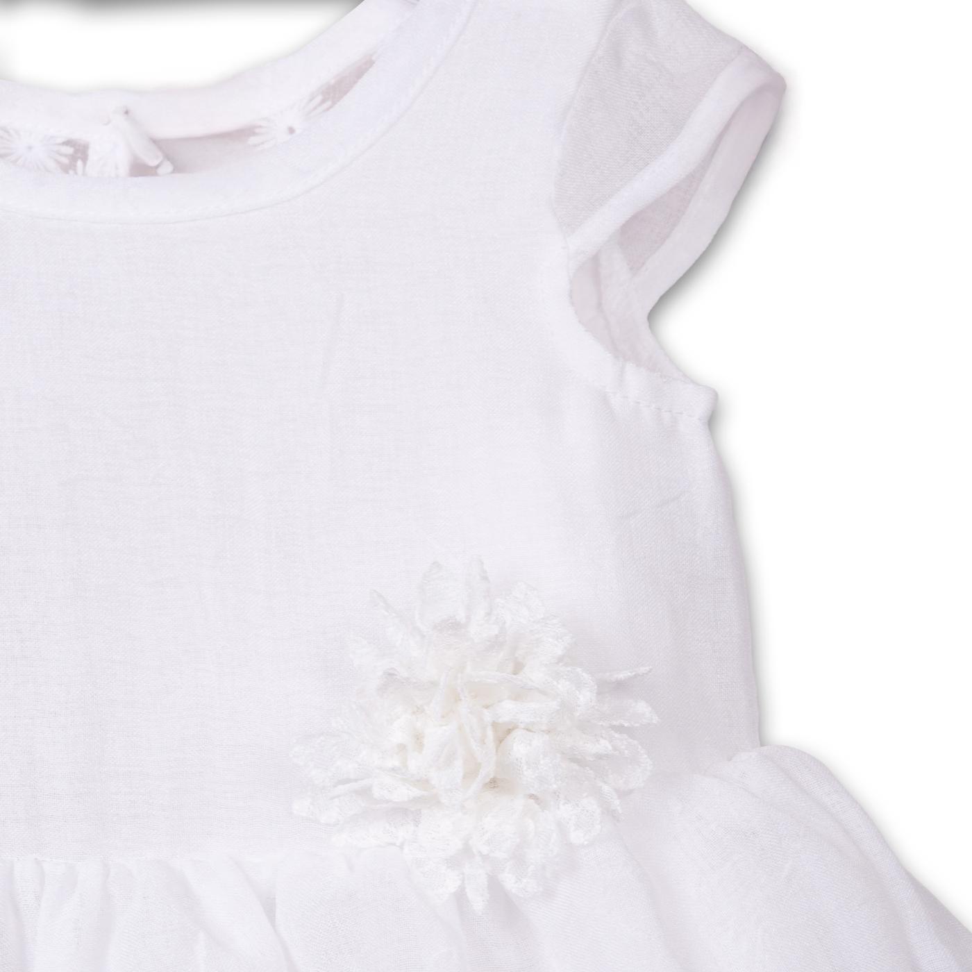 VESTIDO  NIÑA BLANCO PILLIN (PVC847-25BCO) - 3