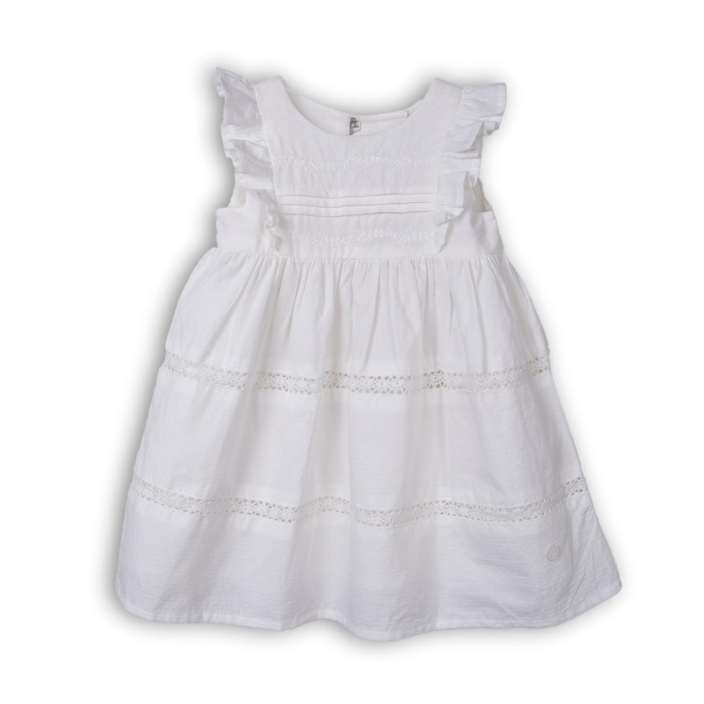 VESTIDO  NIÑA BLANCO PILLIN (PVC809-25BCO) - 1