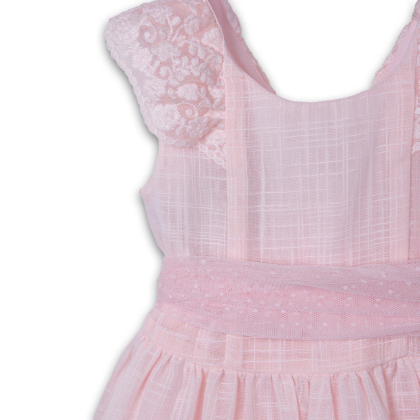 VESTIDO  NIÑA ROSADO PILLIN (PVC846-25ROS) - 3