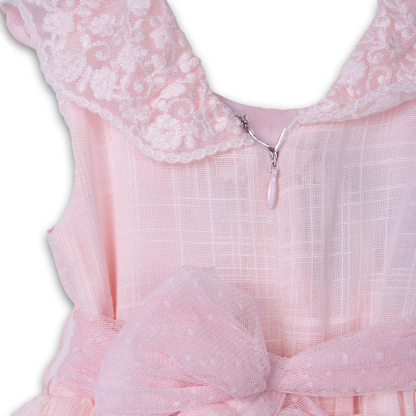 VESTIDO  NIÑA ROSADO PILLIN (PVC846-25ROS) - 4
