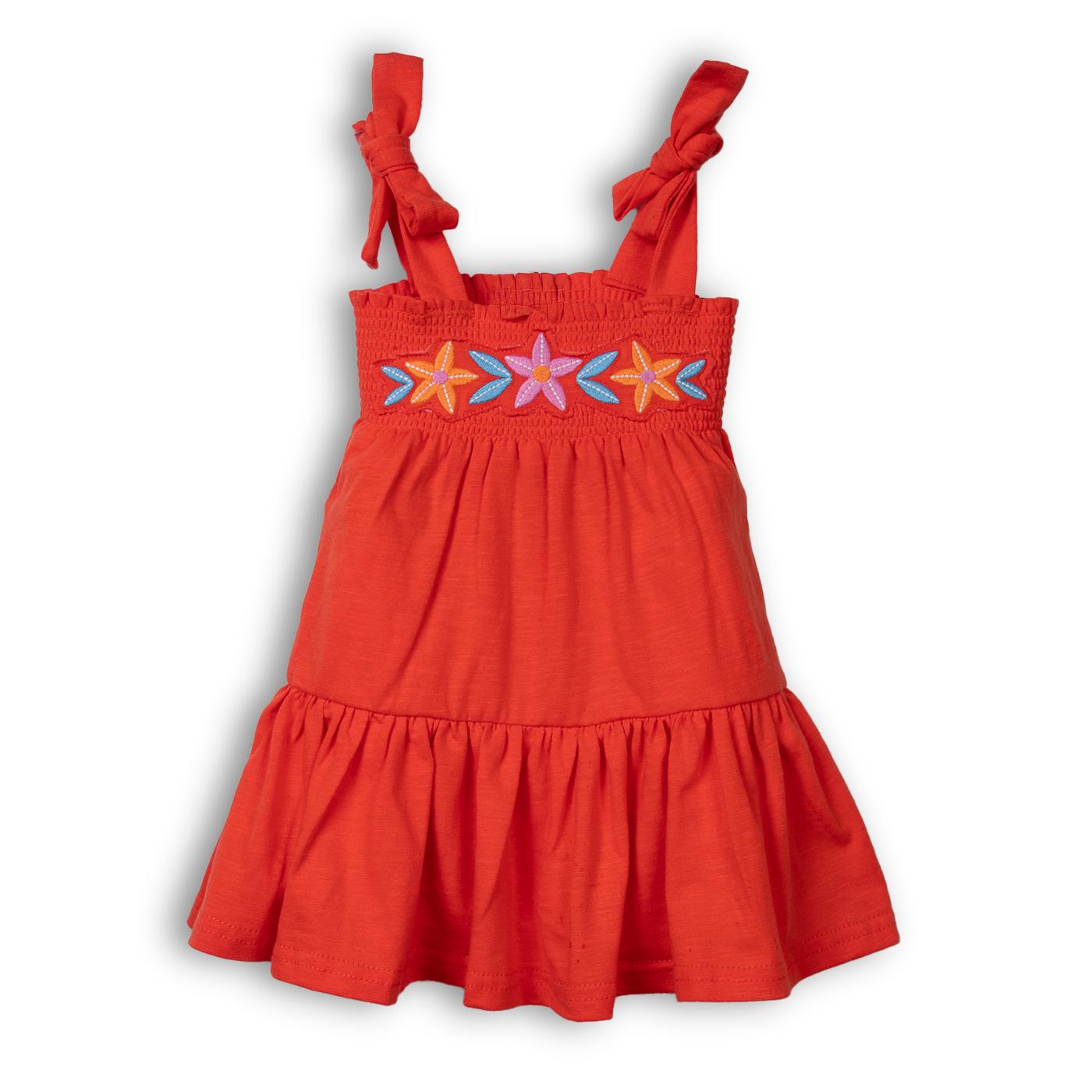 VESTIDO  NIÑA ROJO PILLIN (PVC670-25ROJ) - 1