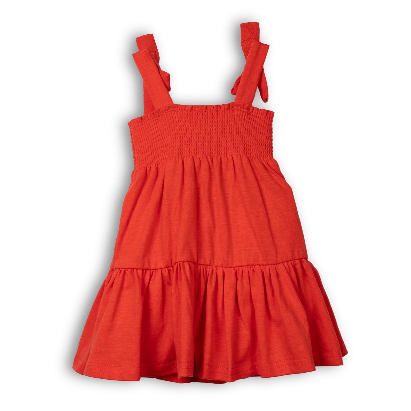 VESTIDO  NIÑA ROJO PILLIN (PVC670-25ROJ) - 2
