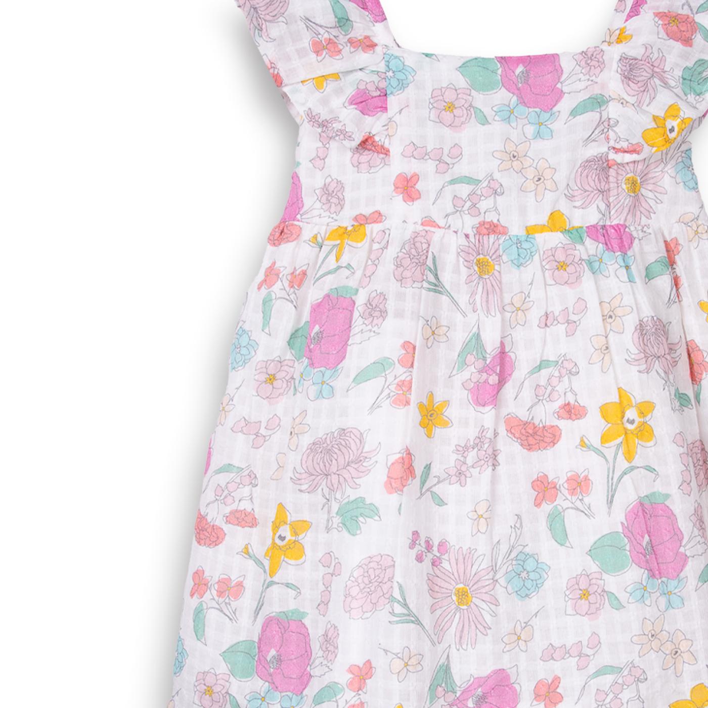VESTIDO  NIÑA BLANCO PILLIN (PVC826-25BCO) - 3