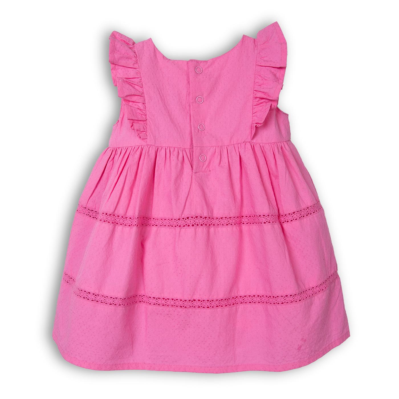 VESTIDO  NIÑA FUCSIA PILLIN (PVC809-25FUC) - 2