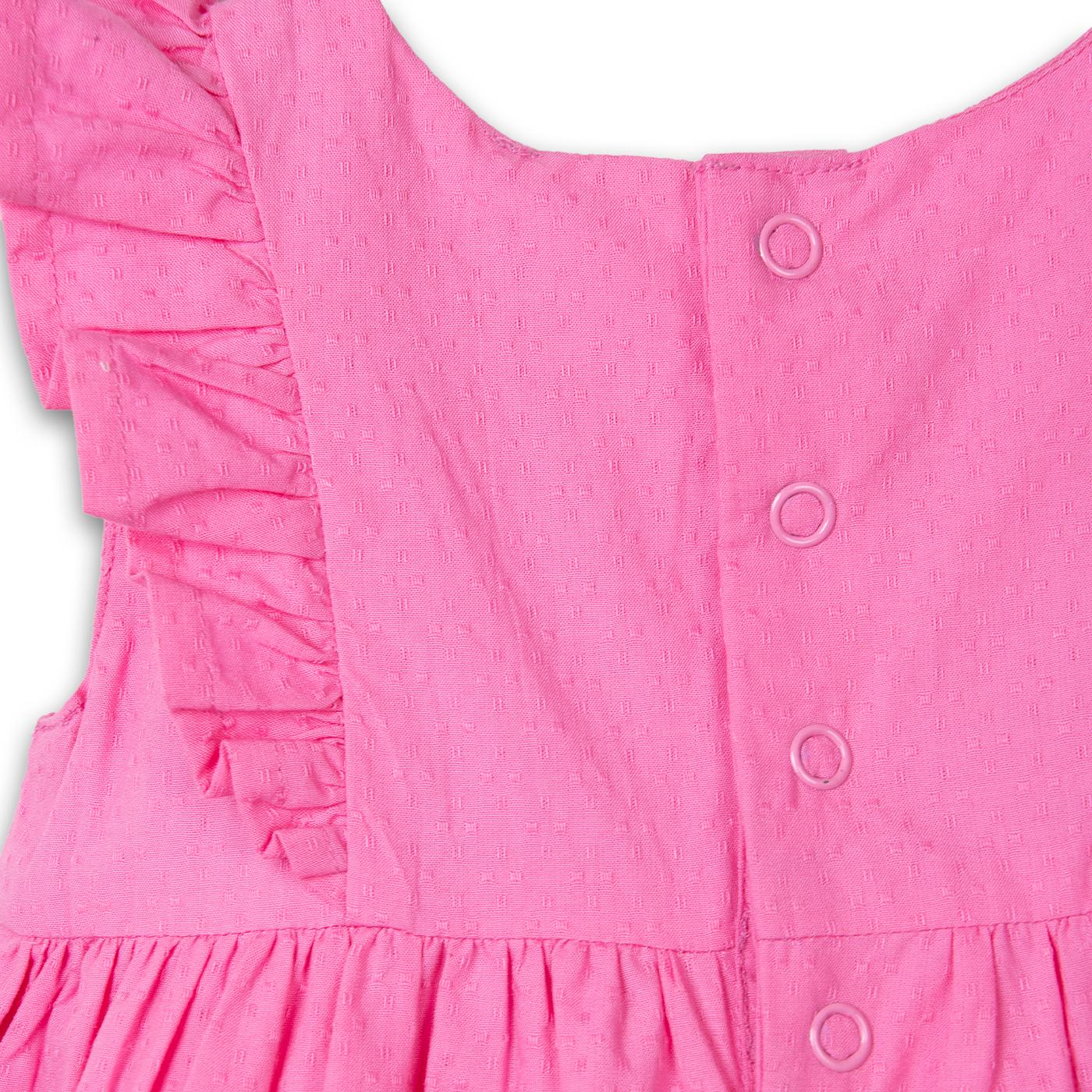 VESTIDO  NIÑA FUCSIA PILLIN (PVC809-25FUC) - 4