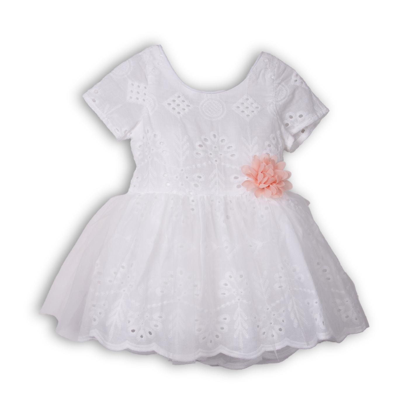 VESTIDO  NIÑA BLANCO PILLIN (PVC859-25BCO) - 1