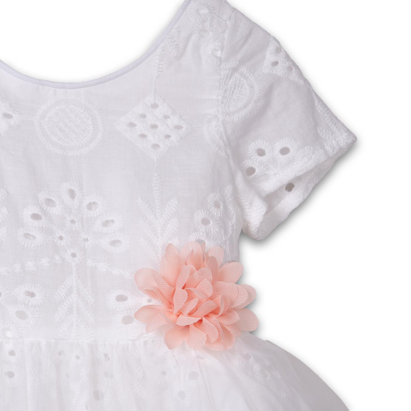 VESTIDO  NIÑA BLANCO PILLIN (PVC859-25BCO) - 3