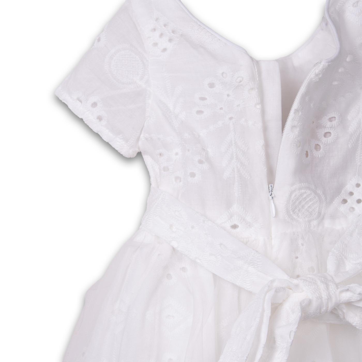 VESTIDO  NIÑA BLANCO PILLIN (PVC859-25BCO) - 4