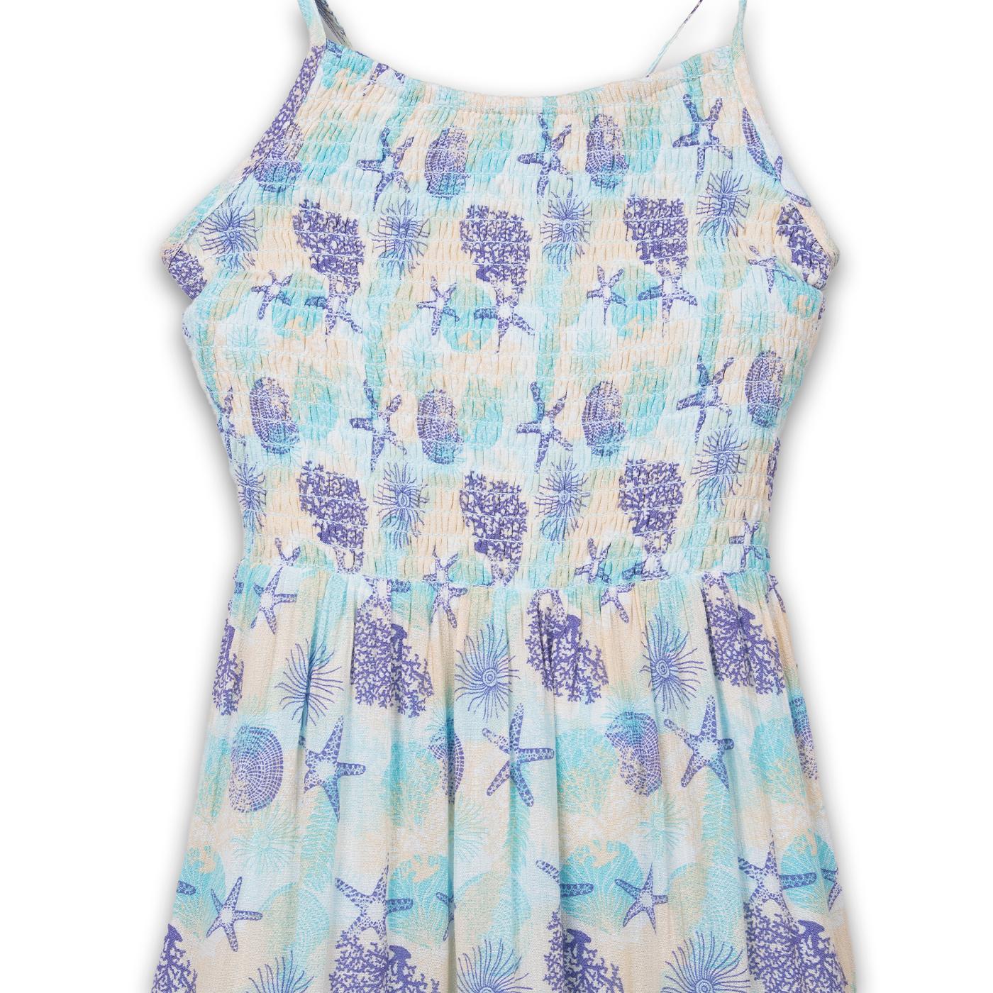 VESTIDO NIÑA AZUL PILLIN (TVC813-25AZU) - 3