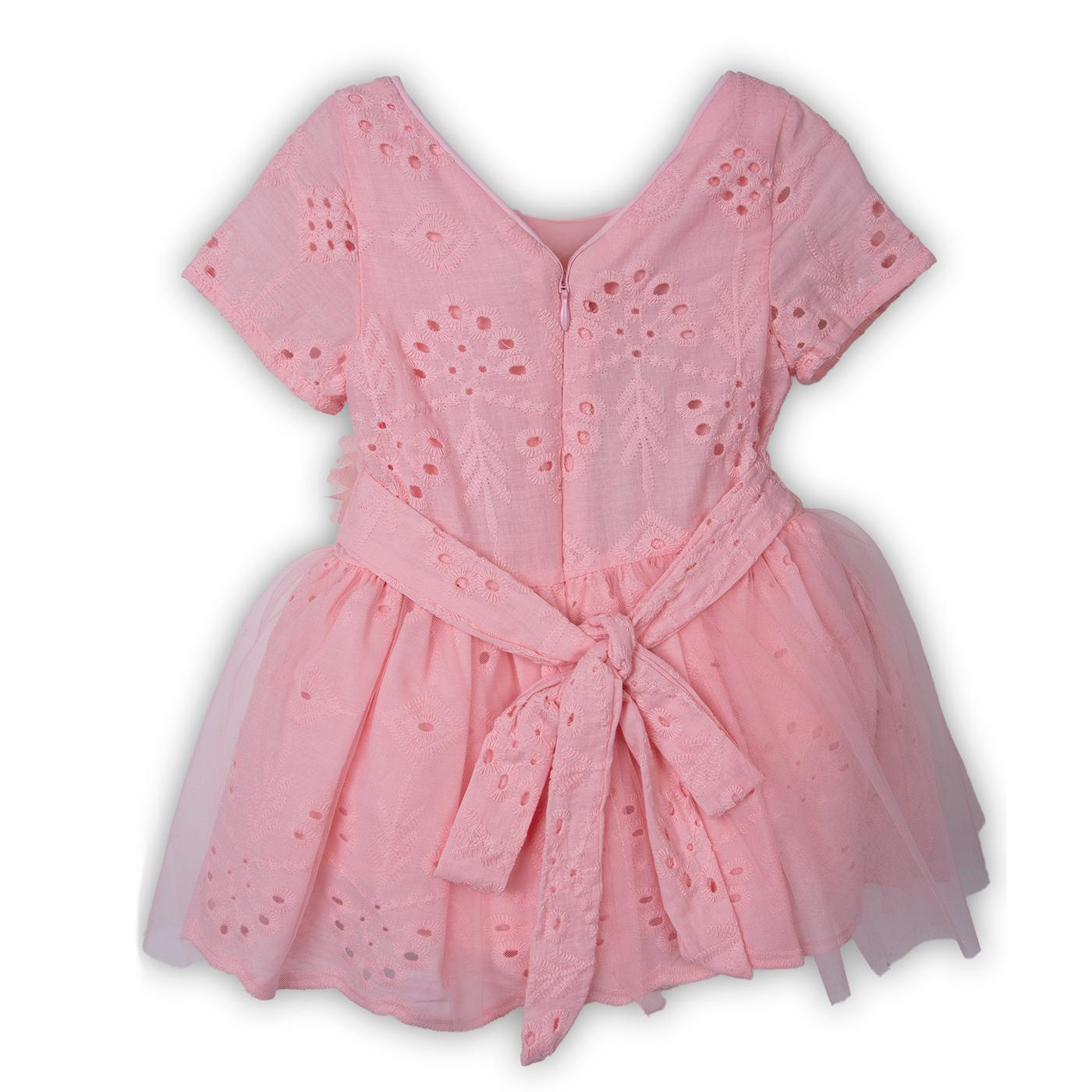 VESTIDO  NIÑA CORAL PILLIN (PVC859-25COR) - 2