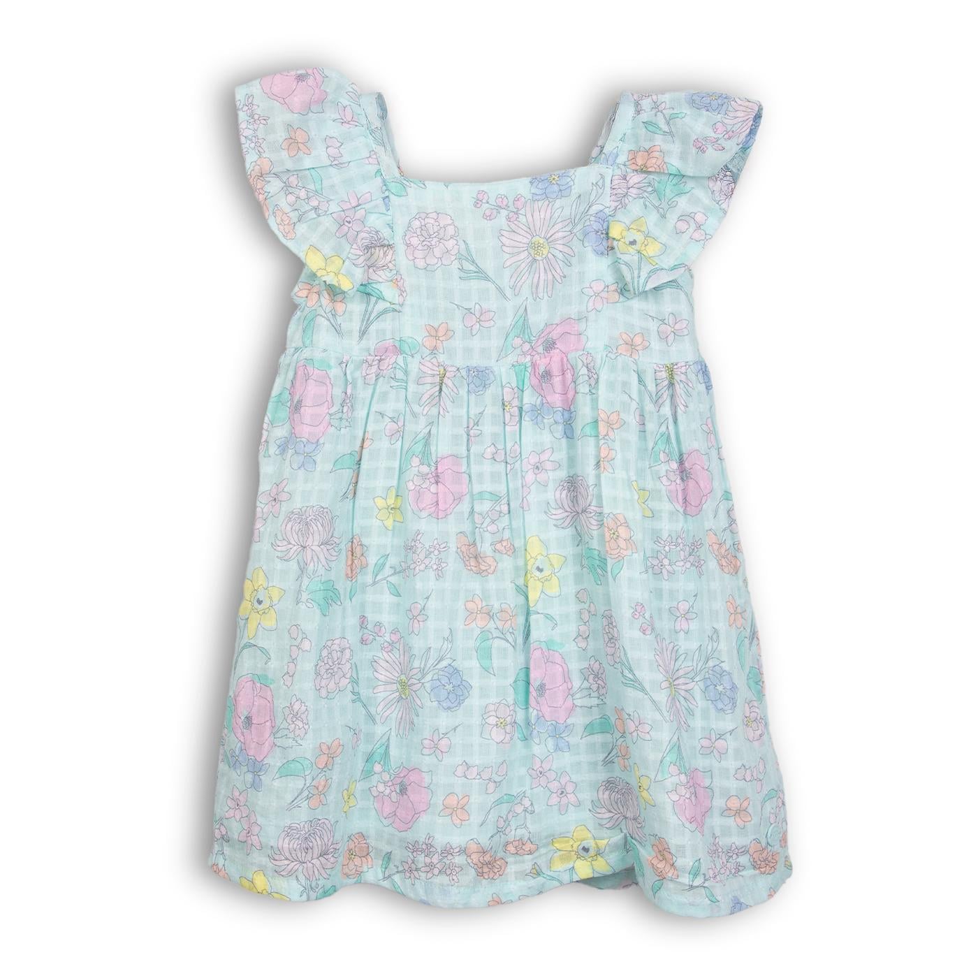 VESTIDO  NIÑA VERDE PILLIN (PVC826-25VER) - 1