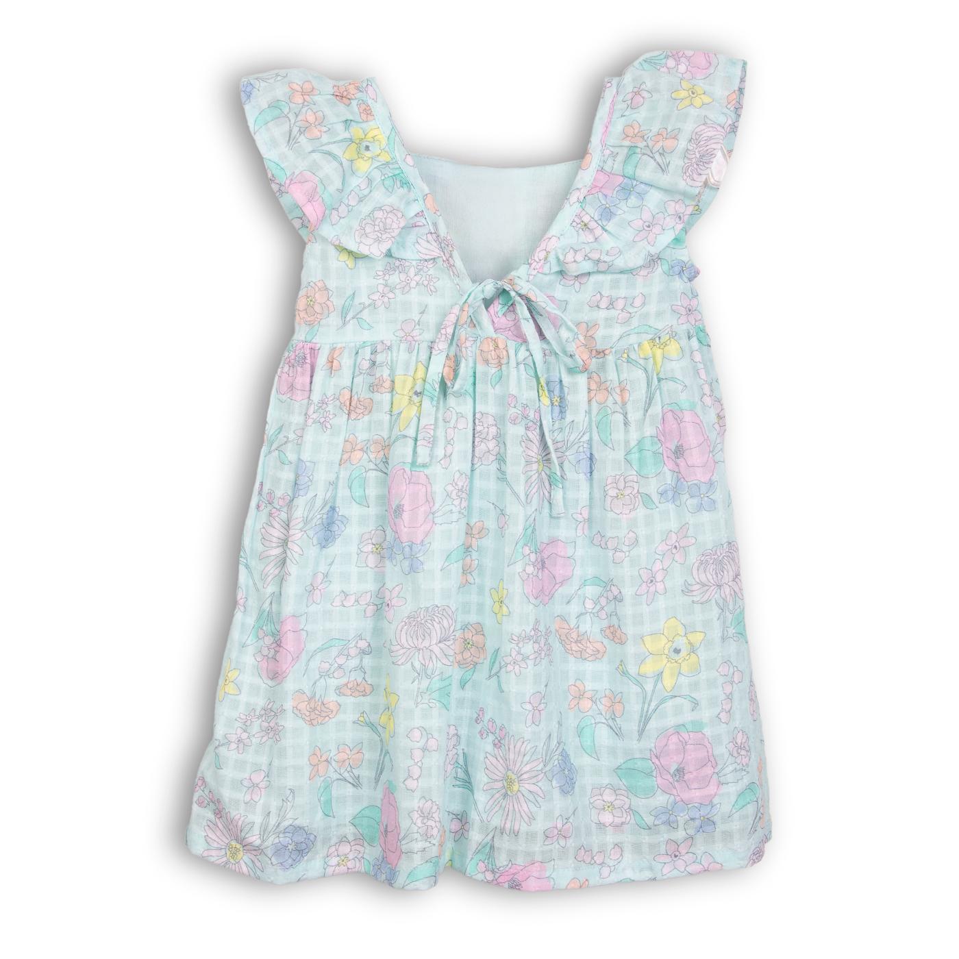 VESTIDO  NIÑA VERDE PILLIN (PVC826-25VER) - 2