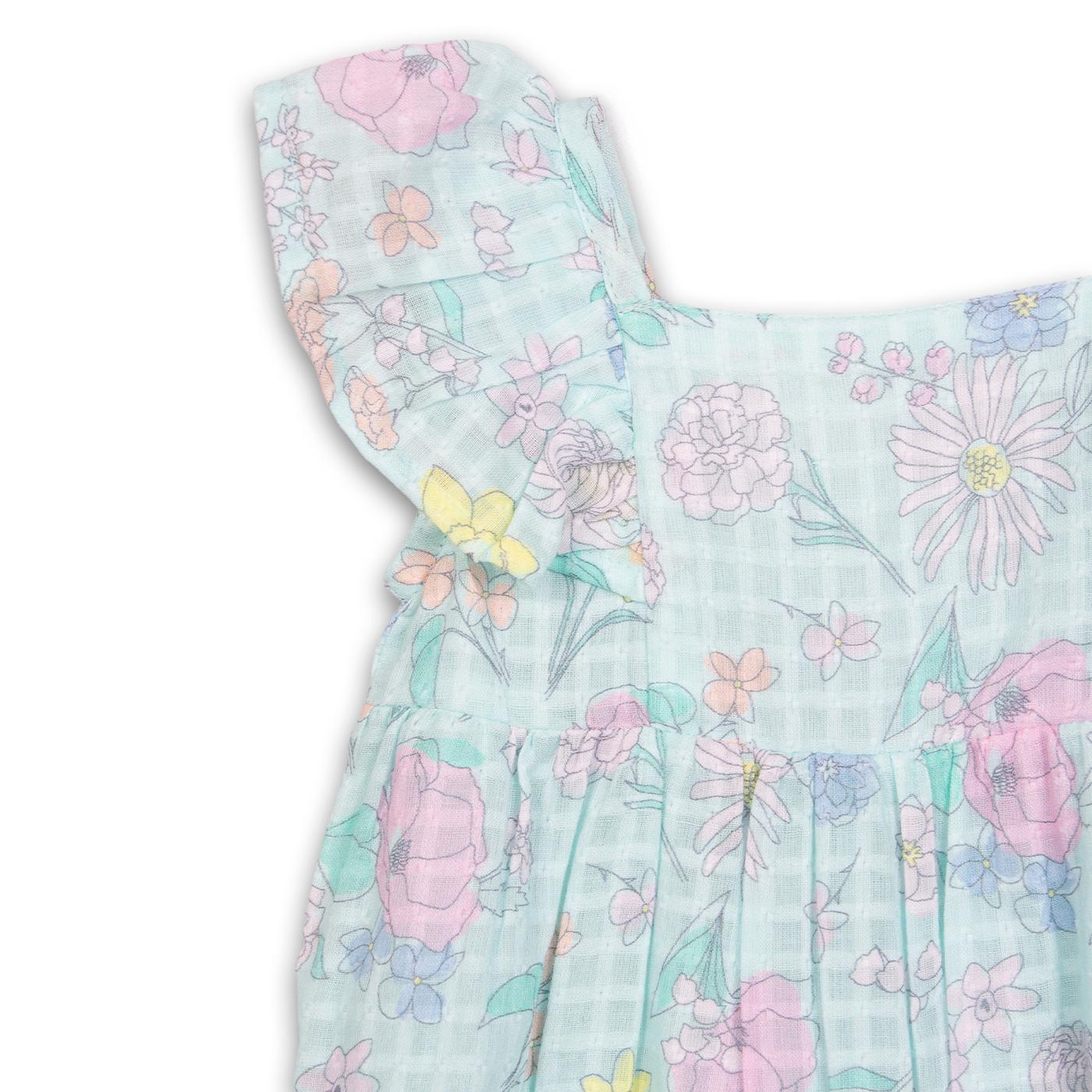 VESTIDO  NIÑA VERDE PILLIN (PVC826-25VER) - 3