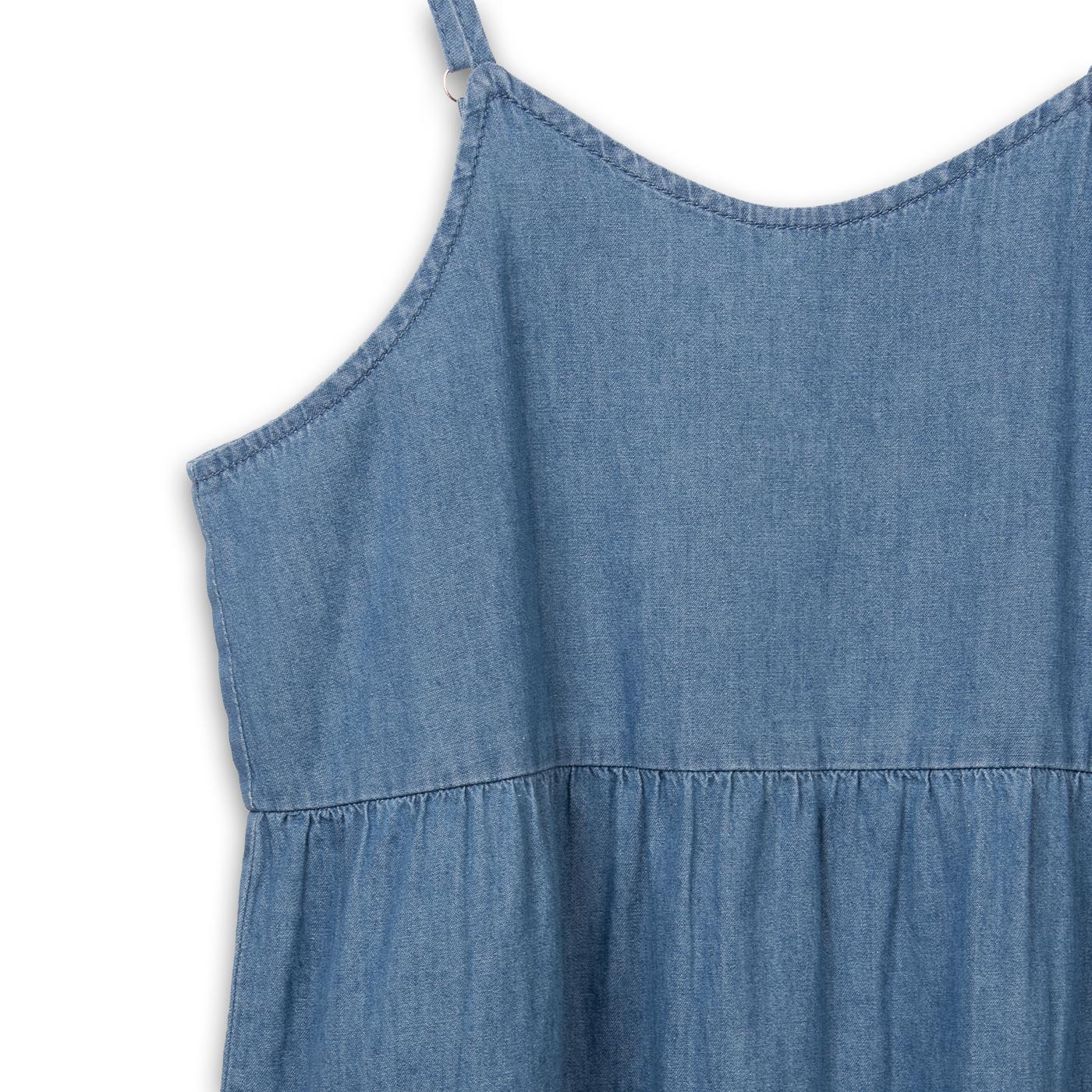 VESTIDO NIÑA AZUL PILLIN (TVC712-25AZU) - 3