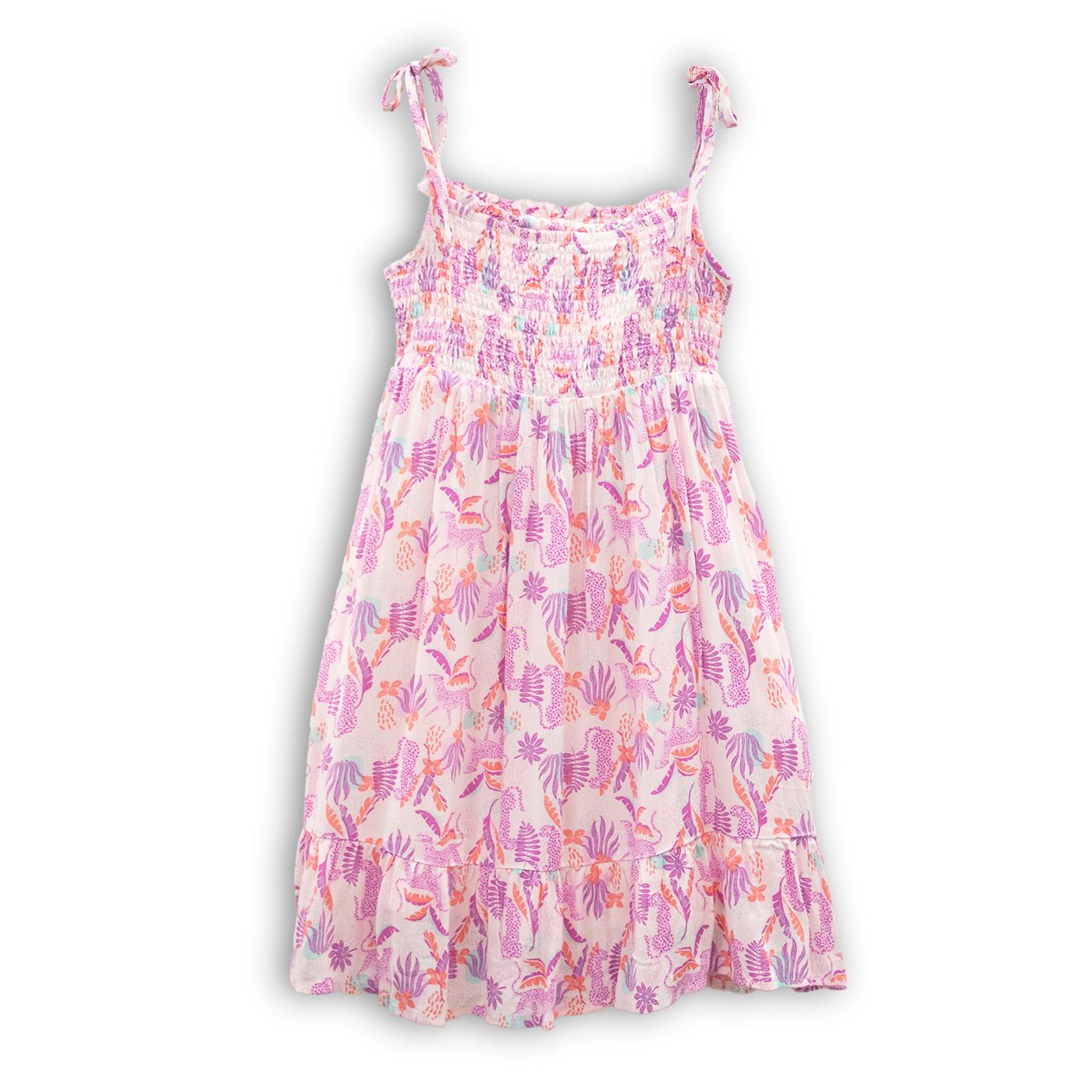 VESTIDO NIÑA ROSADO PILLIN (PVC849-25ROS) - 1