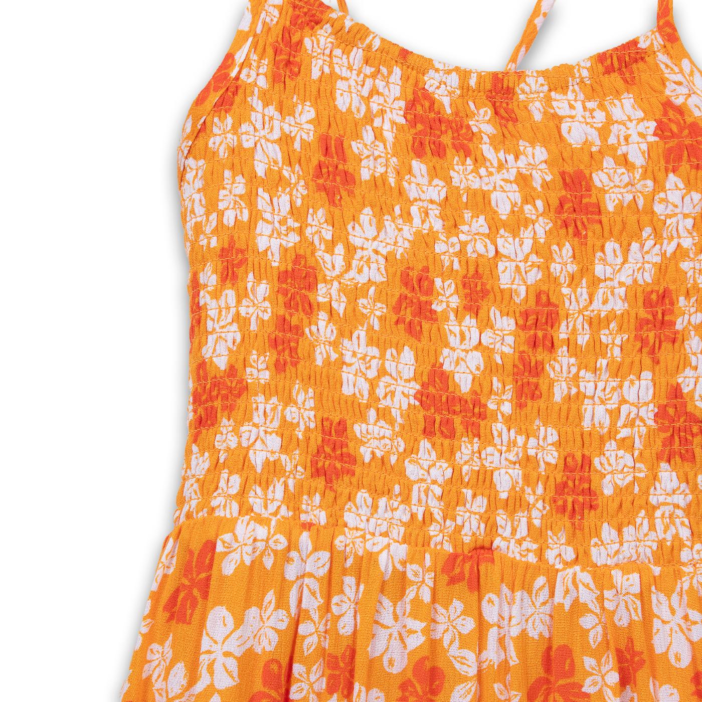 VESTIDO NIÑA NARANJO PILLIN (TVC813-25NAR) - 3