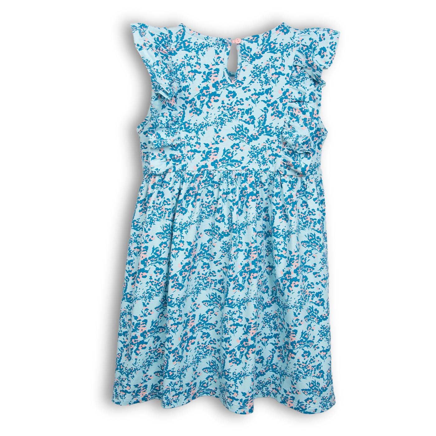 VESTIDO NIÑA TURQUESA PILLIN (PVC620-25TUR) - 2