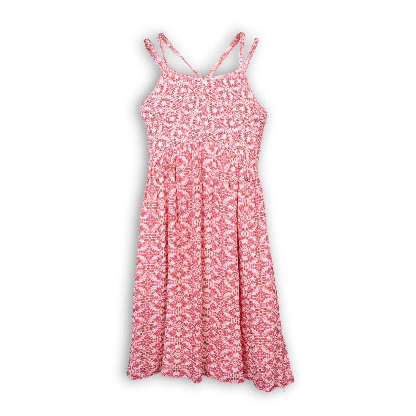 VESTIDO NIÑA FUCSIA PILLIN (TVC805-25FUC) - 1